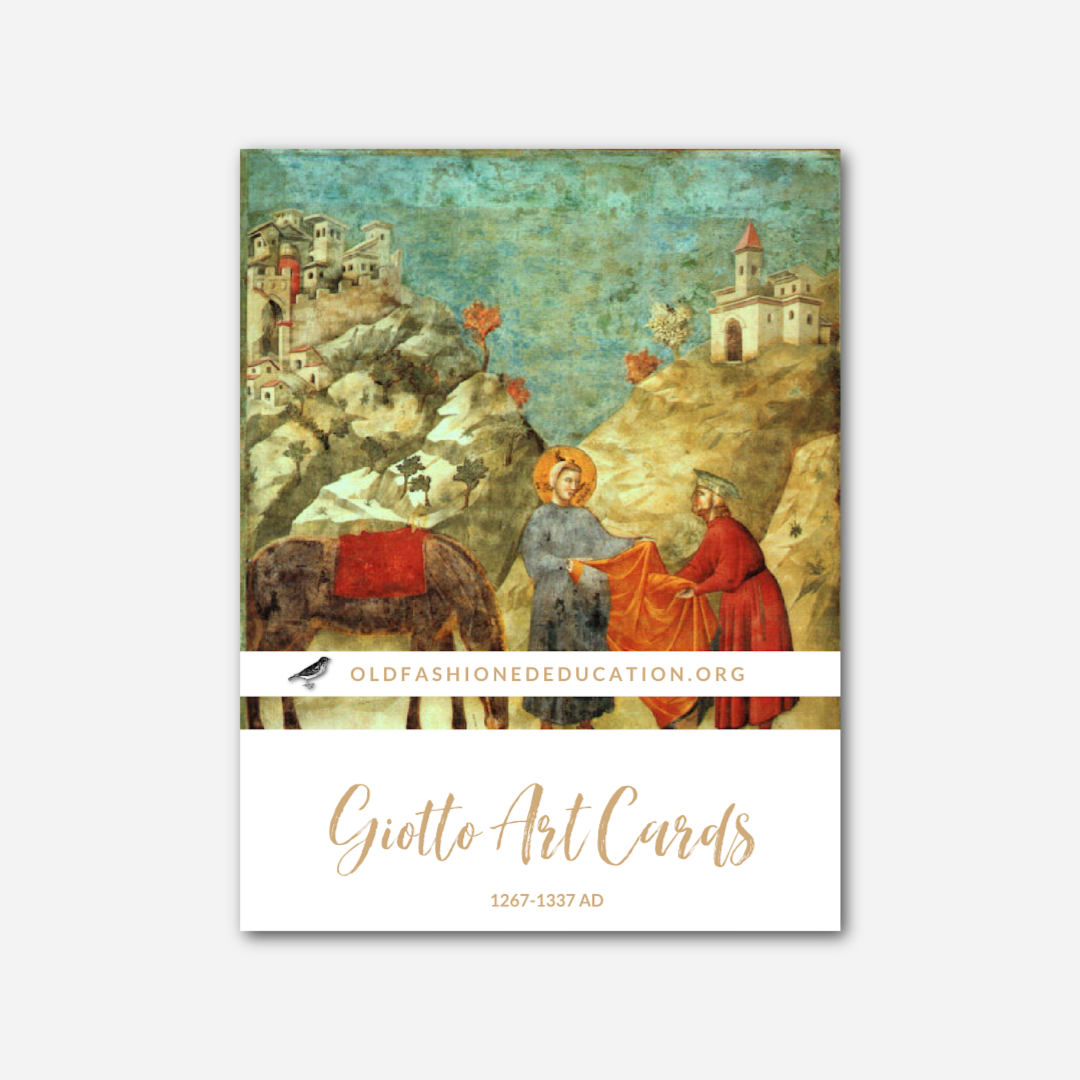 Giotto Picture Study + Free Art Cards Printable Charlotte Mason 